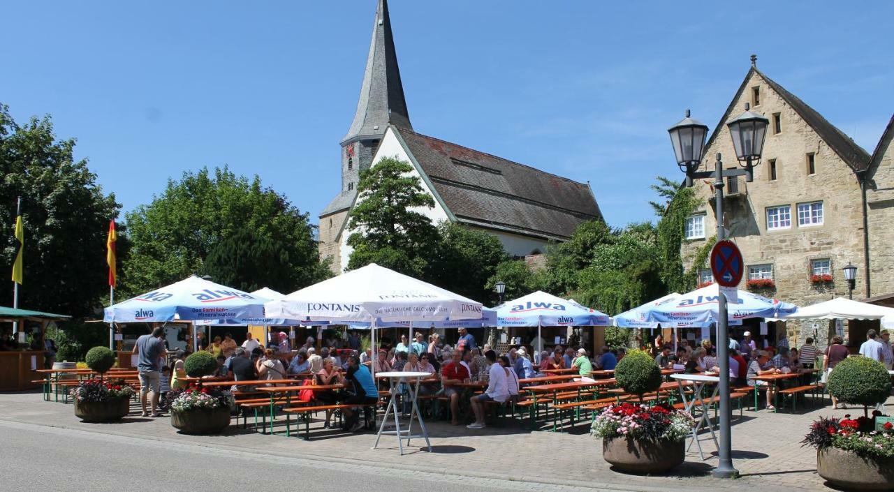 Pension Amthof Oberderdingen Extérieur photo