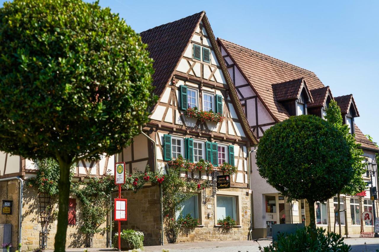 Pension Amthof Oberderdingen Extérieur photo