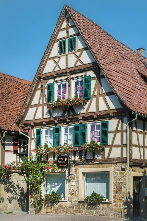 Pension Amthof Oberderdingen Extérieur photo